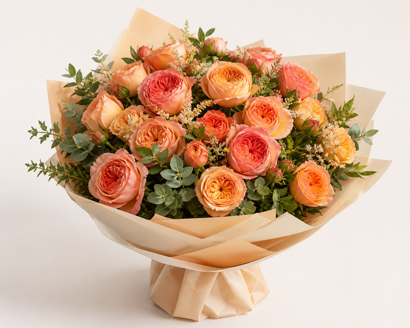 Sunset Garden Roses