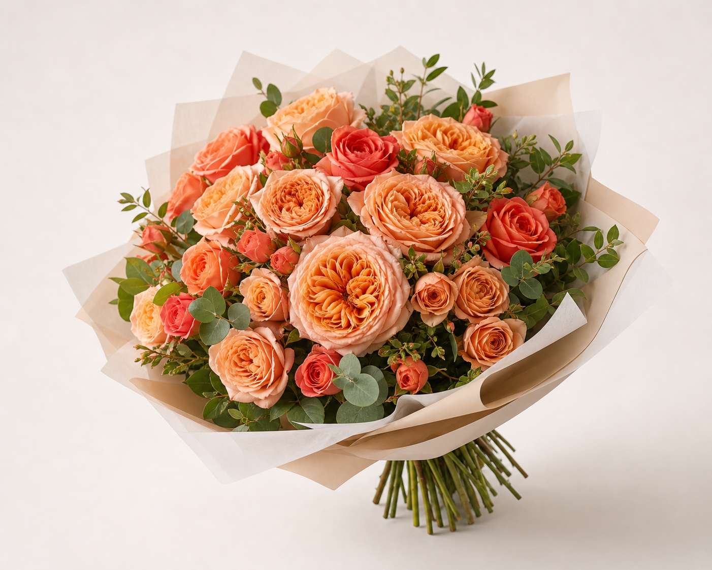 Sunset Garden Roses